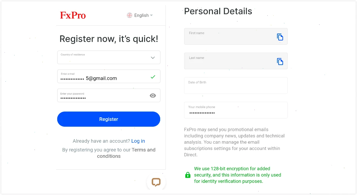 registration-mobile FXPro
